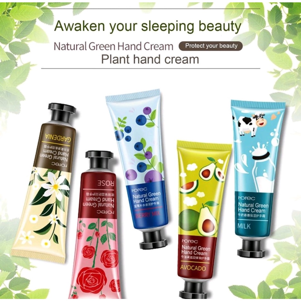 Hand Cream ROREC HCHANA Moisturizing Krim Tangan
