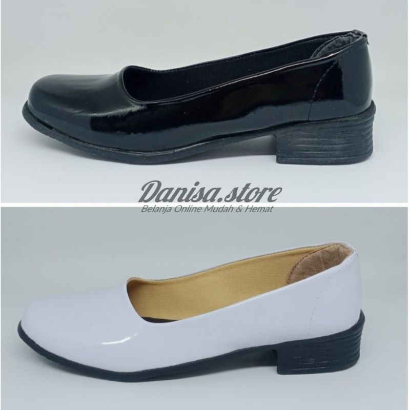 Sepatu Pantofel Wanita / Sepatu PDH Polwan /Sepatu Kerja Wanita