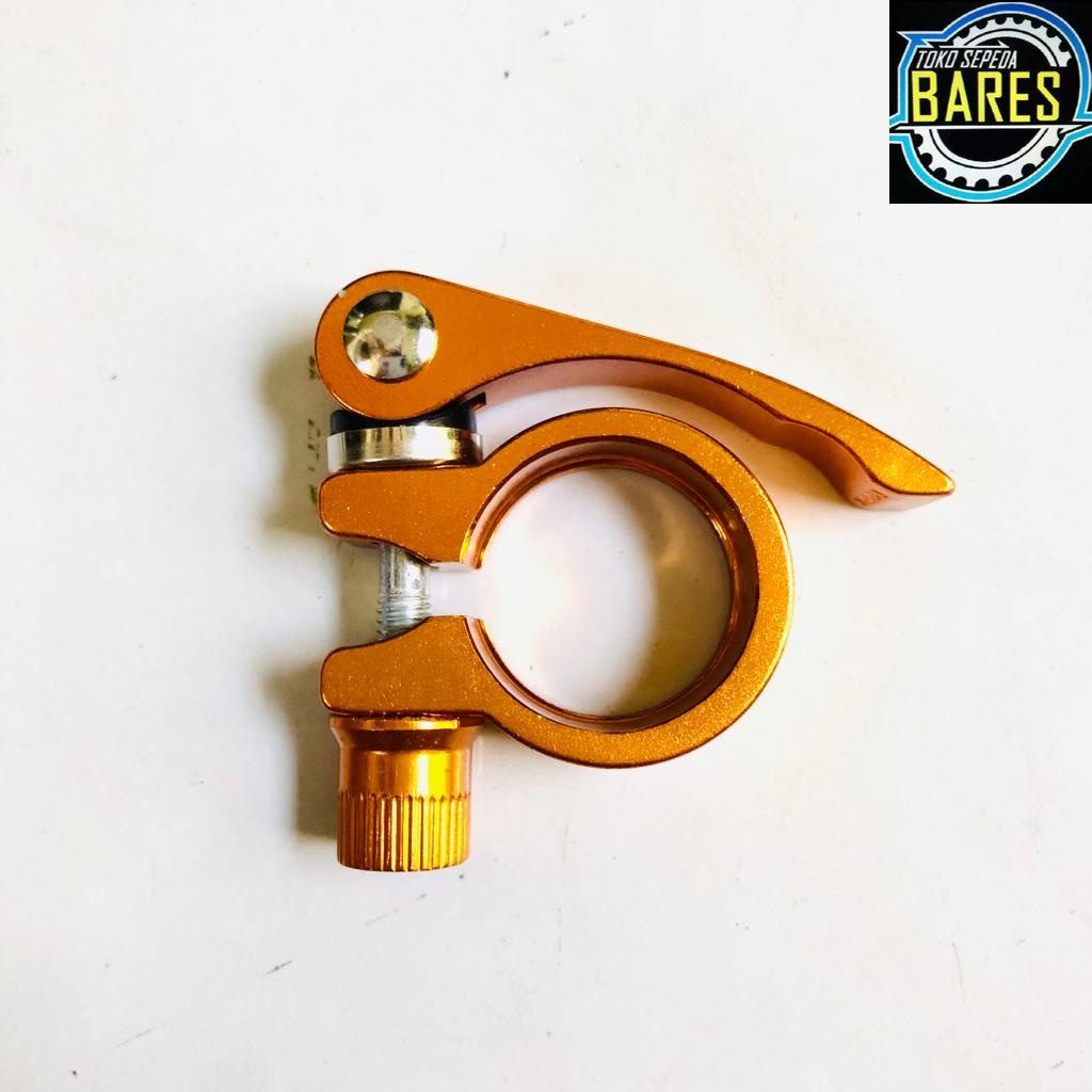 Klem Tiang Sadel Sepeda QR Alloy / Seatclamp Taiwan