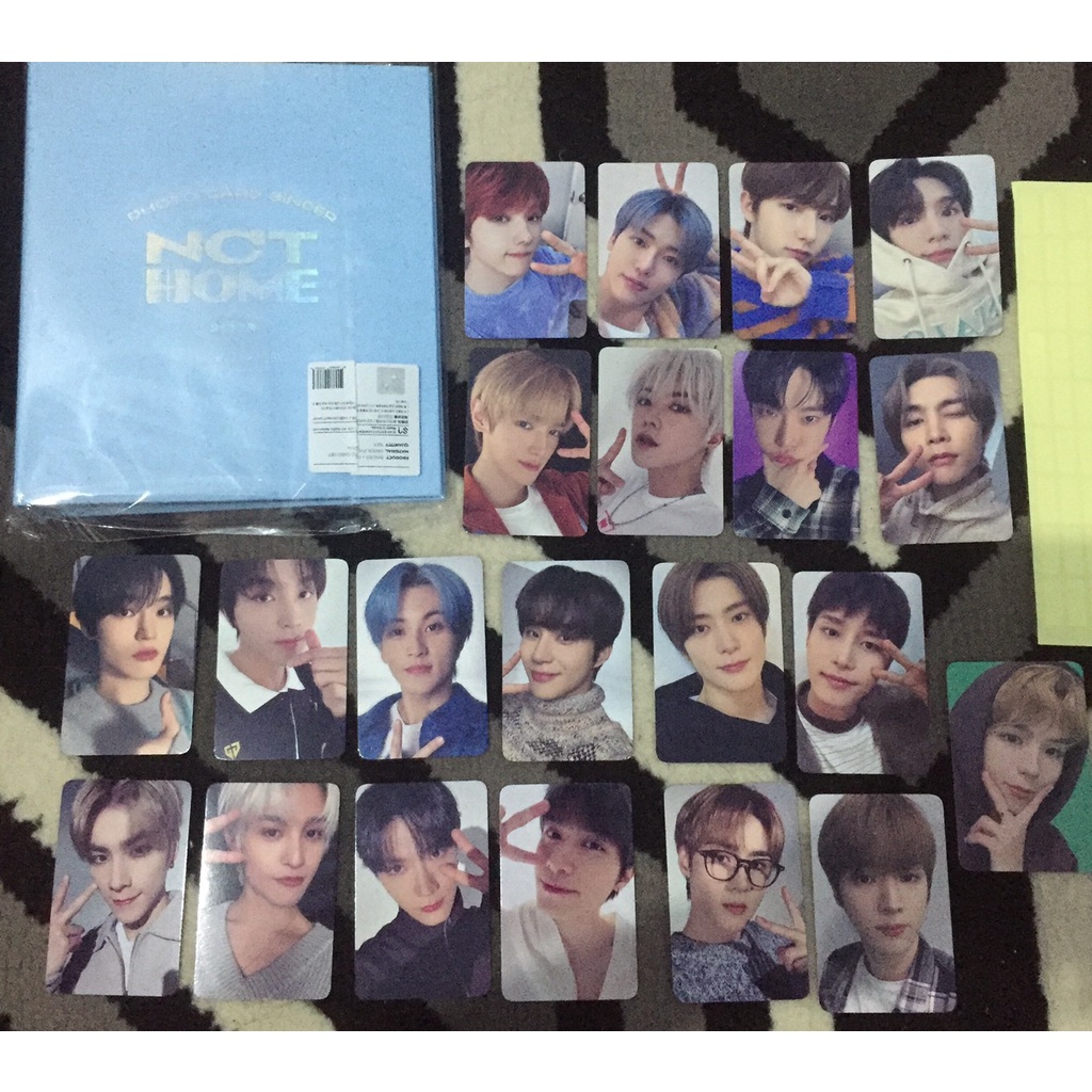 BINDER NCT HOME PC READY JENO JAEHYUN TAEYONG DOYOUNG SUNGCHAN SHOTARO HENDERY JUNGWOO RENJUN ROUND 