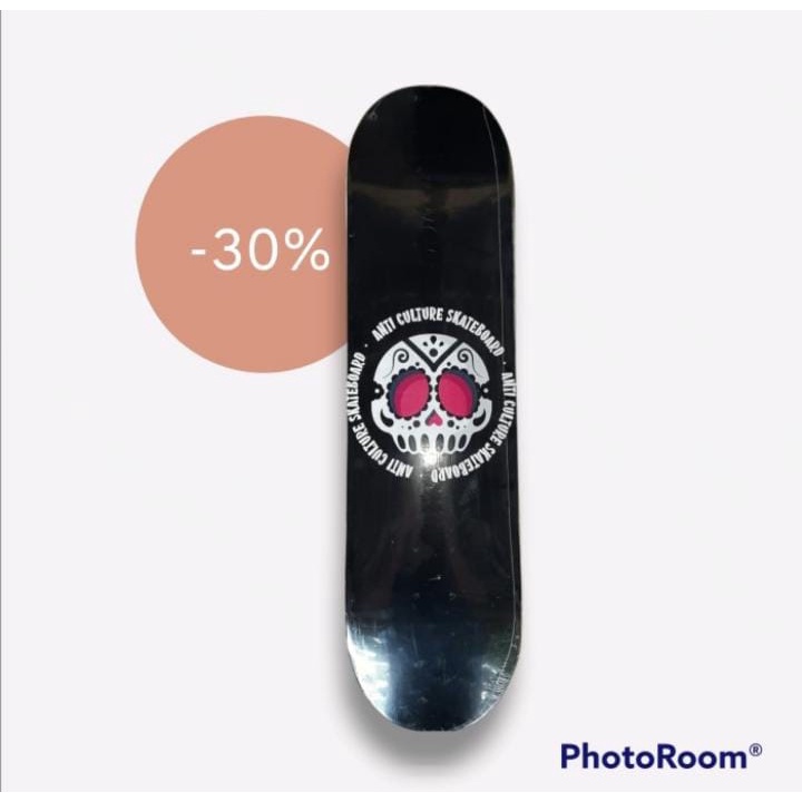 Black skateboard deck papan black skate board profesional