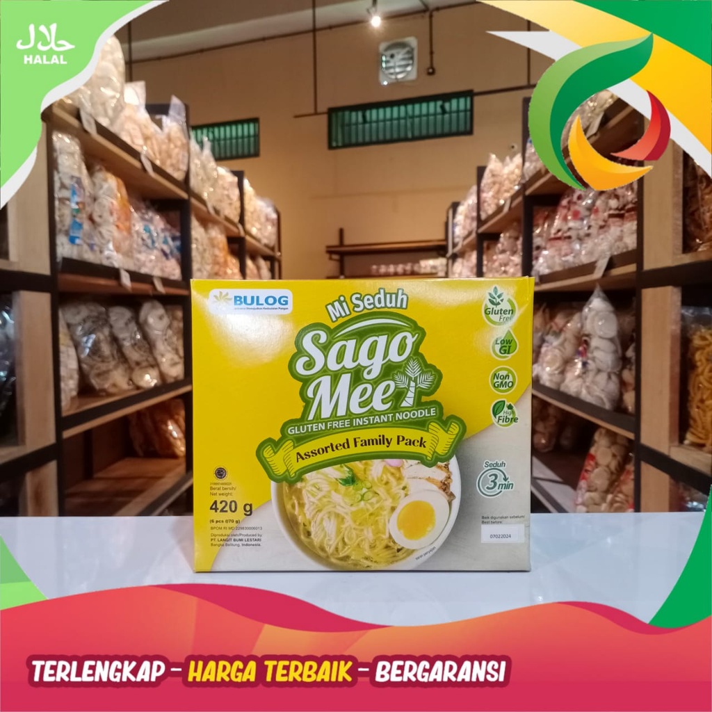 

SAGO MEE FAMILY BOX ISI 6 420GR KHAS BANGKA