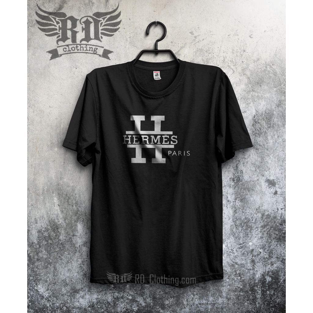 Baju Kaos Distro/Baju Kaos Hermes Paris - RD_Clothing