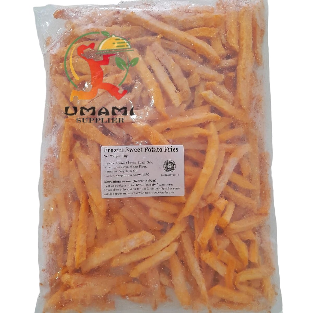 

Frozen Sweet Potato Coated Fries Ubi Goreng Renyah 1 kg