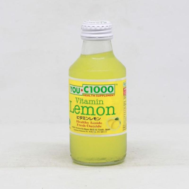 

YOU C 1000 LEMON 140 ML BOTOL / Minuman vitamin C