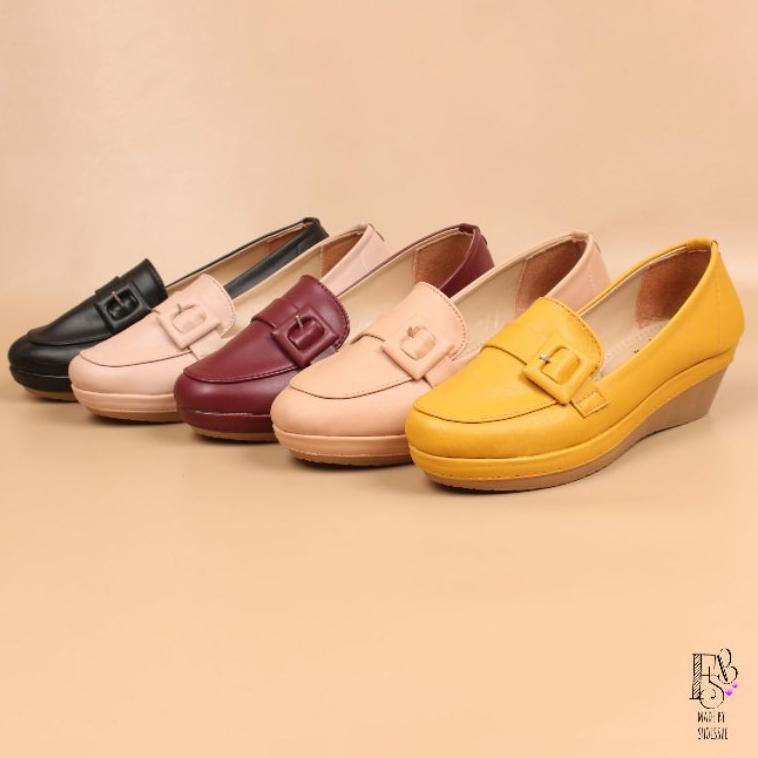 LANGSUNG ORDER Fsb - RISTA Sepatu Wedges Wanita
