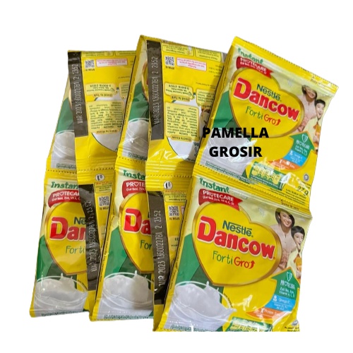 

Susu Dancow Fortigro Sachet Vanilla isi 10 Sachet