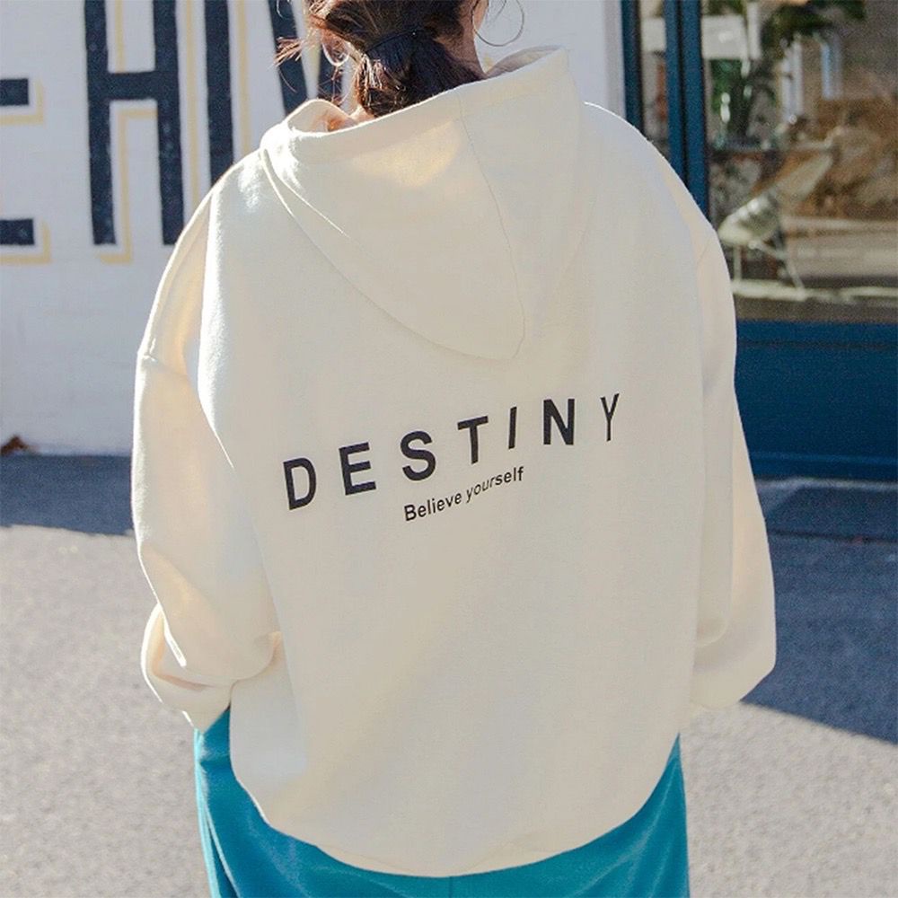 DESTINY HODIE SWEATER TERBARU UNISEX WANITA PRIA PULLOVER OVERSIZE