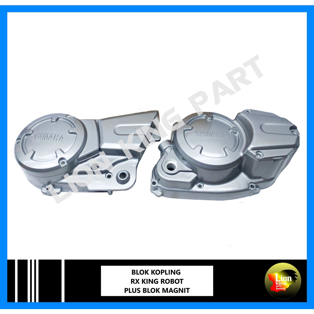 BLOK MESIN KOPLING DAN MAGNET RX KING ROBOT 2007 2008