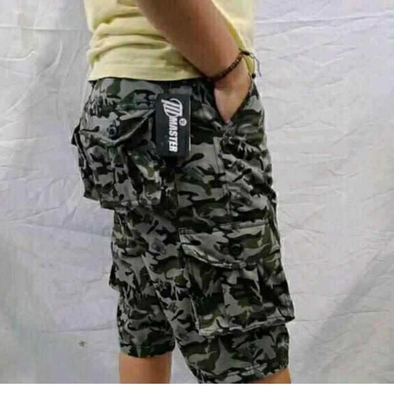 TERBAIK YANG LAGI HITS CELANA CARGO PENDEK PRIA Army Loreng Ufc Venum Mma