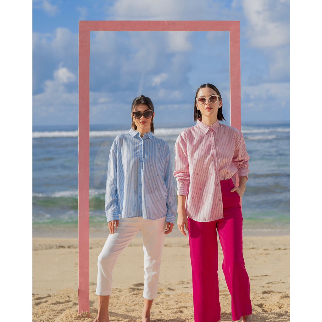Ayu by Ayu Lestari - Barbie Stripe Shirt