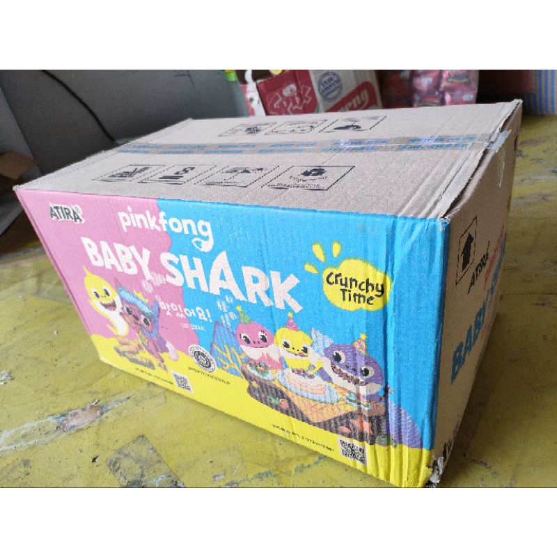 Baby Shark Kartonan isi 40 pcs
