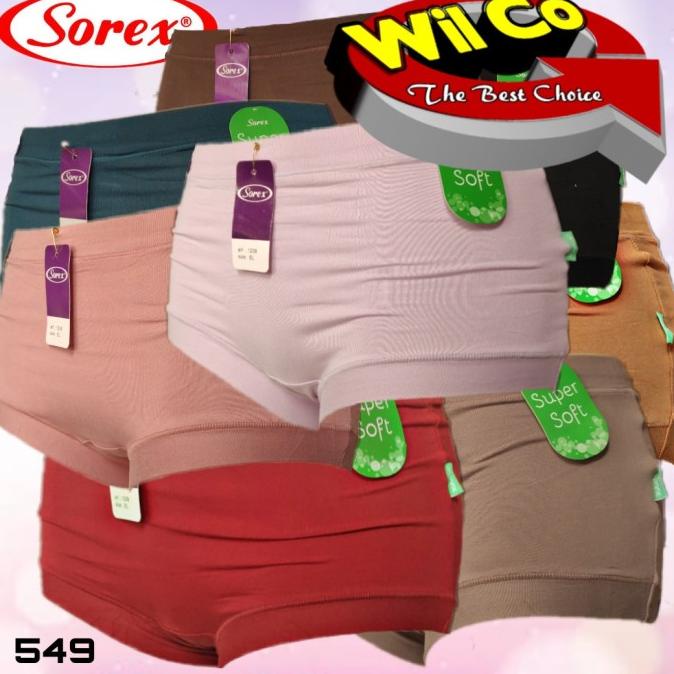 k549 - celana dalam wanita - cd wanita - sorex 1238 - multi color |gat