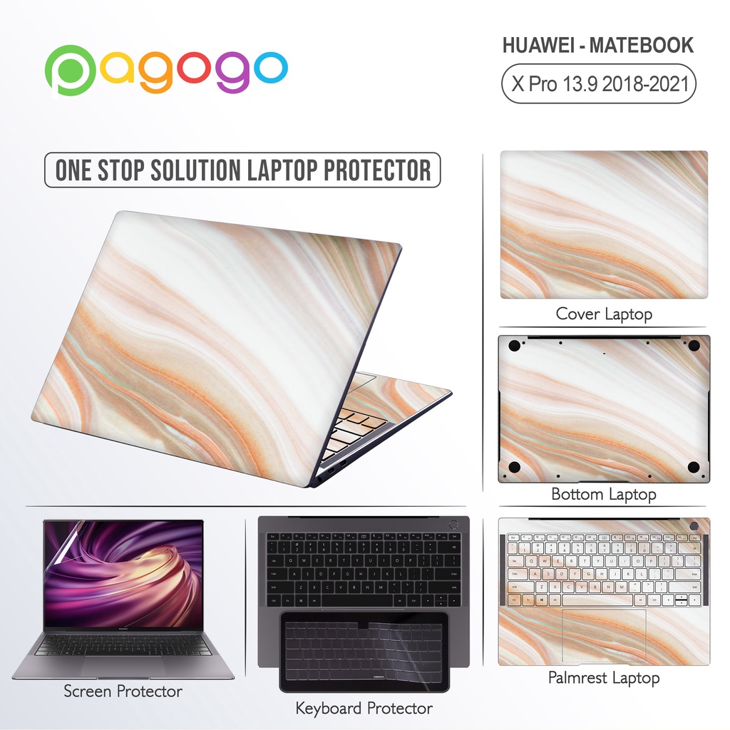 Screen Guard Keyboard Protector Garskin Stiker Laptop Huawei Matebook X Pro 13.9 2018 2019 2020 2021