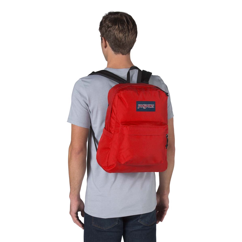 JanSport Tas Ransel / Backpack / Daypack SuperBreak Red Tape