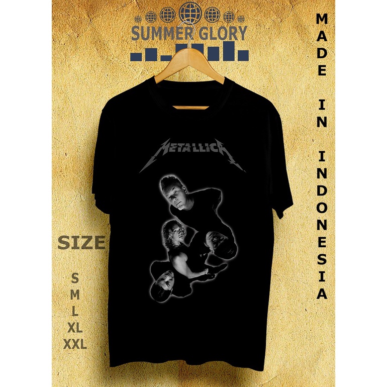 METALLICA T-SHIRT / KAOS METALLICA / KAOS BAND