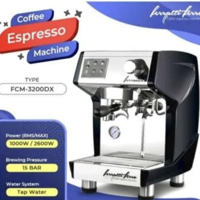 Mesin Kopi Espresso Ferratti Ferro Fcm3200 / Fcm-3200 Dx Smoothie.Misely