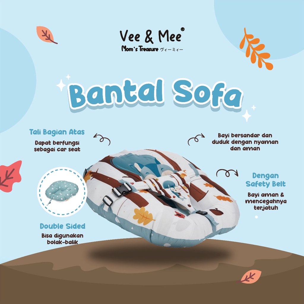 Vee &amp; Mee Bantal Sofa Bayi