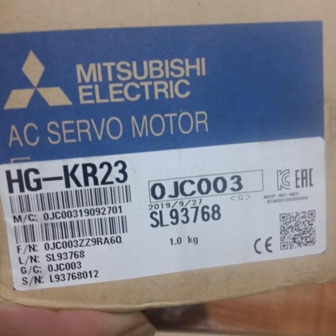 Mitsubishi Motor Servo Hg-Kr23 200Watt Debezzz