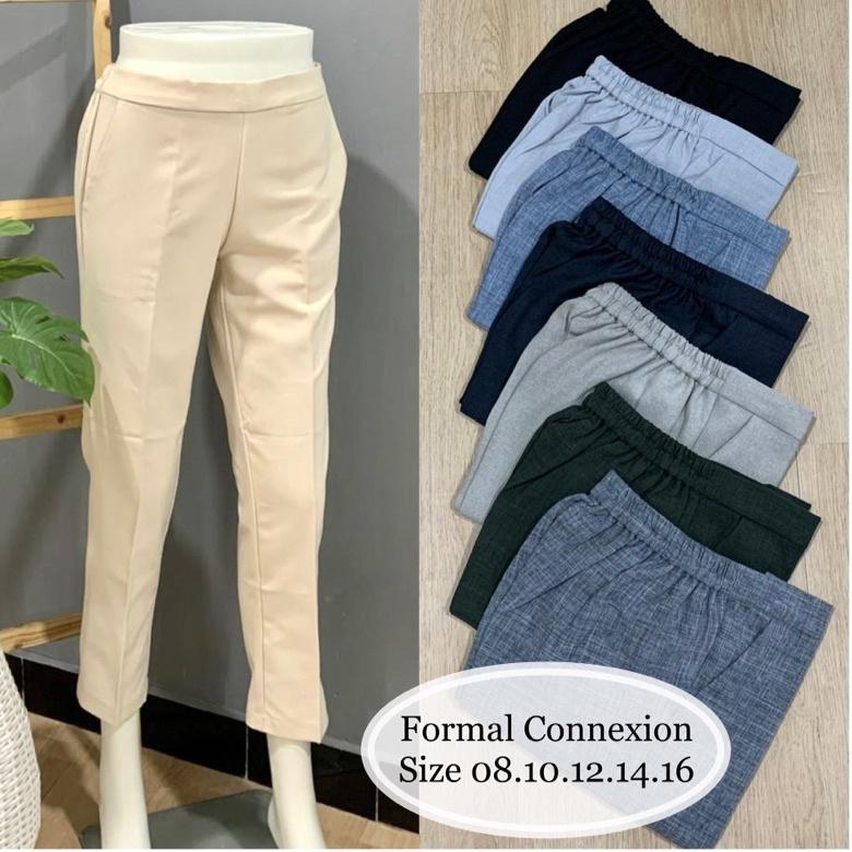 MURAH BANGET Connexion Celana Formal Connexion Wanita Celana Kerja Wanita Clana Conextion