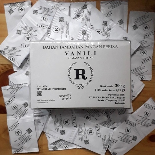 

Vanili R 2 gr 100 pcs / box