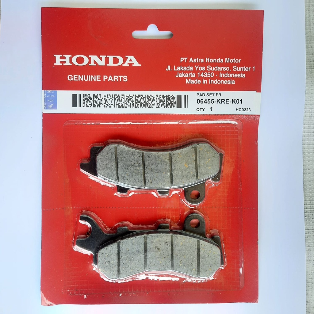 KAMPAS REM CAKRAM DEPAN HONDA PCX 150 NEW 06455-KRE-K01