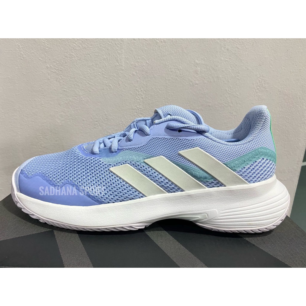Sepatu Tenis Adidas Courtjam Control W Biru