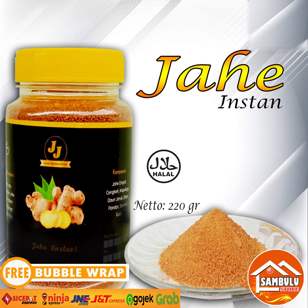 

Bubuk Jahe Asli Berat 220 gram oleh Jupin Herbal Drink