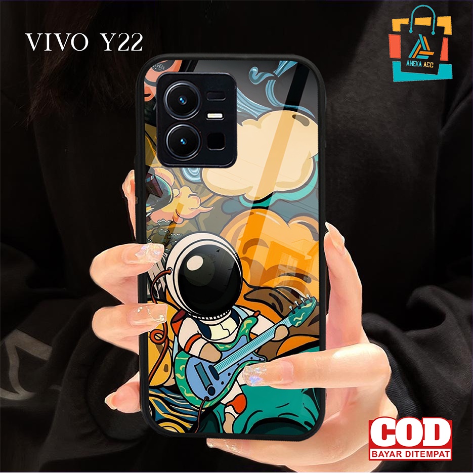 MITRACASE - CASE GLOSSY VIVO Y22 - CASE VIVO Y22 - CASSING HP VIVO Y22 - HARDCASE GLOSSY VIVO Y22 - 