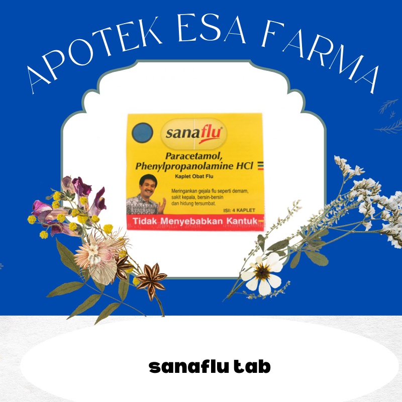 SANAFLU 4 Tablet | Mengobati Flu