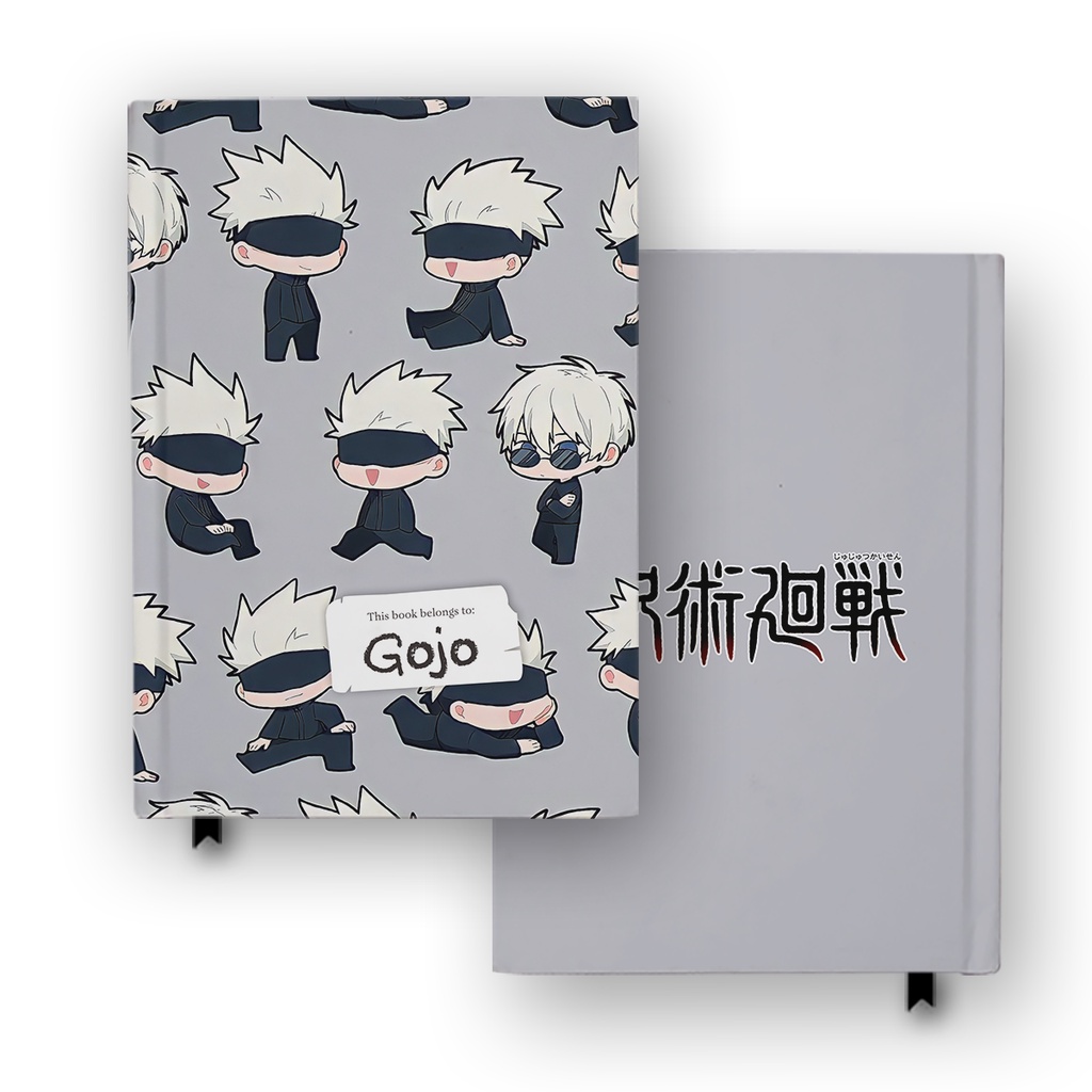 

Notebook Buku Satoru Gojo 7 Jujutsu Kaisen Anime Hardcover Agenda Custom Nama Diary Jurnal Agenda A5 A6