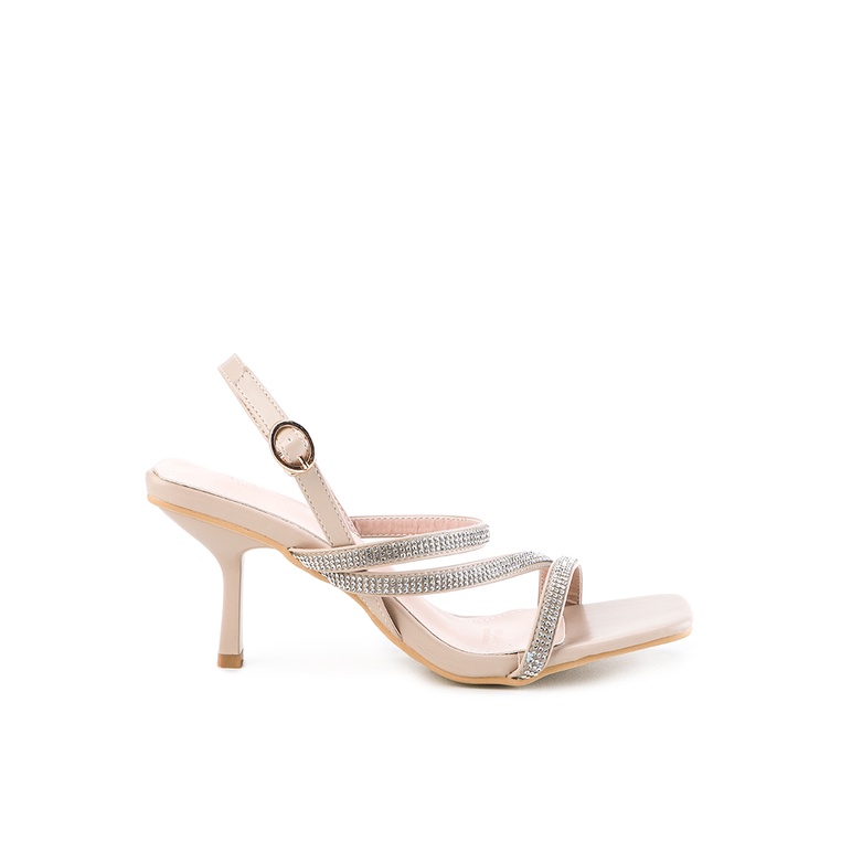 Sepatu Heels Peter Keiza Original untuk evening look dengan kesan glam chic Formal Fashion Ori 100% 