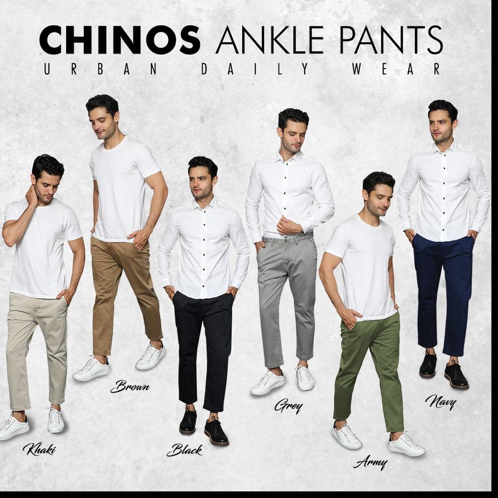 LANGSUNG ATC GOODFRIENDS Celana Ankle Pants CHINOS