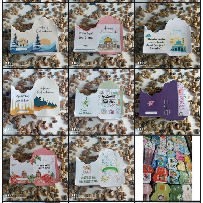 Amplop Lebaran Siap Pakai Motif Estetik Keren Terbaru