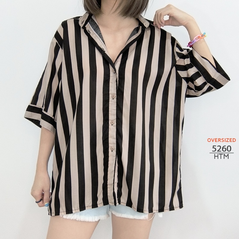 ARENA - Kemeja Rayon Jumbo Wanita / Oversized Summer Shirt