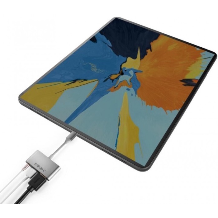 MINIX NEO C-HA - USB-C to 4K HDMI and 3.5mm Audio Jack Adapter