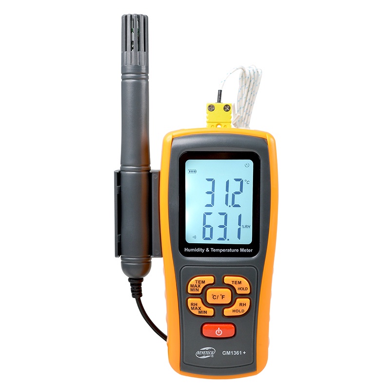 Humidity Temperature Meter Alat Ukur Kelembaban dan Suhu Udara Benetech GM1361