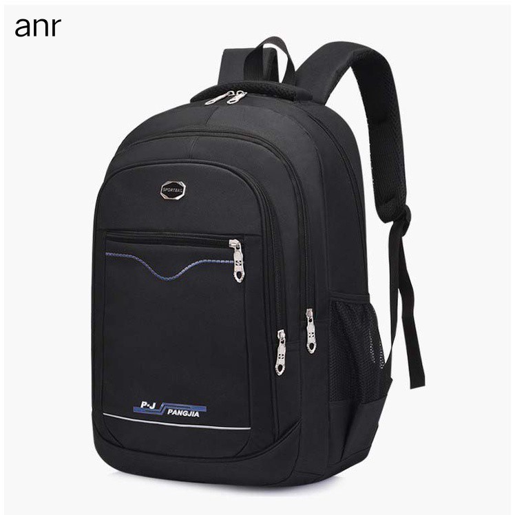 Tas Ransel Laptop Kerja Sekolah Pria Bahan Kanvas Premium Stylish Fashionable Korea