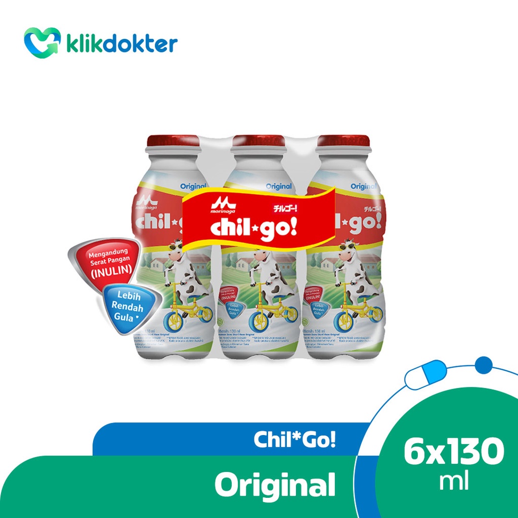 

Morinaga Chil Go Milk Original 6X130ml