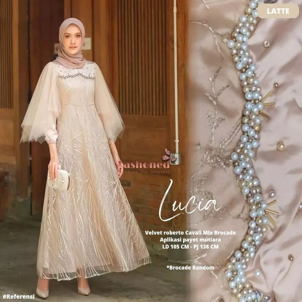 Luna Dress Brukat Muslim Jumbo XXXL Ld 120CM Ld 110CM Ld 100CM Brokat Lucia Dress Calista Maxi Premium Kondangan Kekinian Terbaru Lebaran Grosir Dres Pesta Tunagan Lamaran Pernikahan Resepsi Wisuda Seragaman Baju Lebaran Gaun Pesta Murah Konveksi Sage