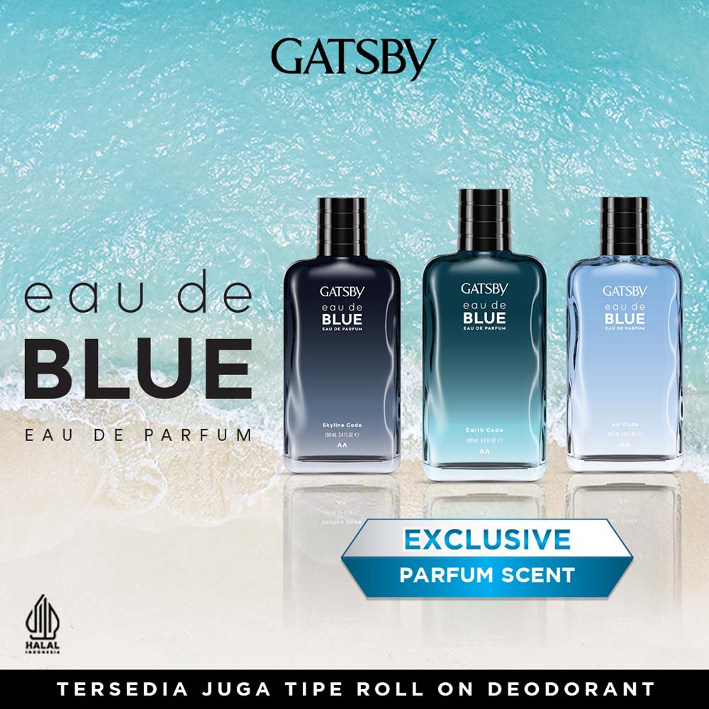 GATSBY Eau De Blue Eau De Parfum 100 ML