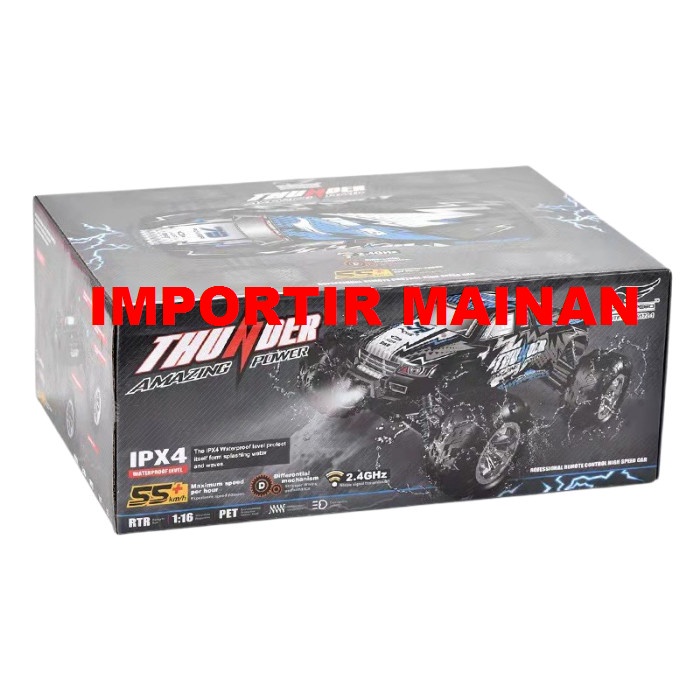 Rc Car Brushless 9522 Tenspeed Ipx4 Waterproof 4Wd Rtr Full Propo 1:16 #Original