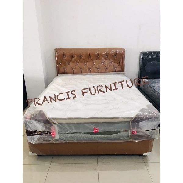 SET KASUR SPRINGBED SET KASUR MINIMALIS SET TEMPAT TIDUR MINIMALIS MODERN