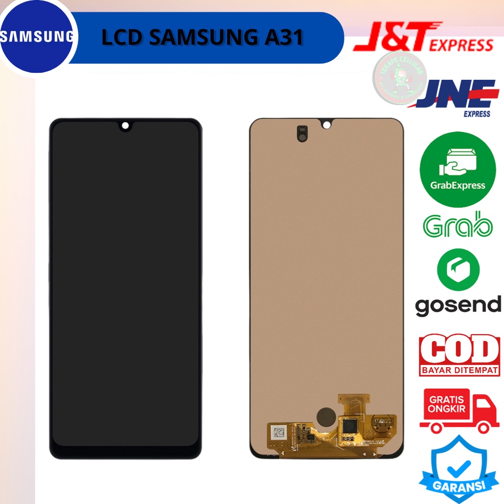 Lcd Samsung A31 original oem bergaransi