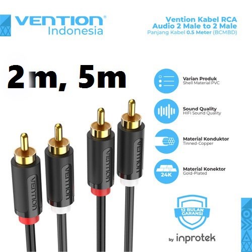 Vention Kabel RCA-RCA 2way (varian)