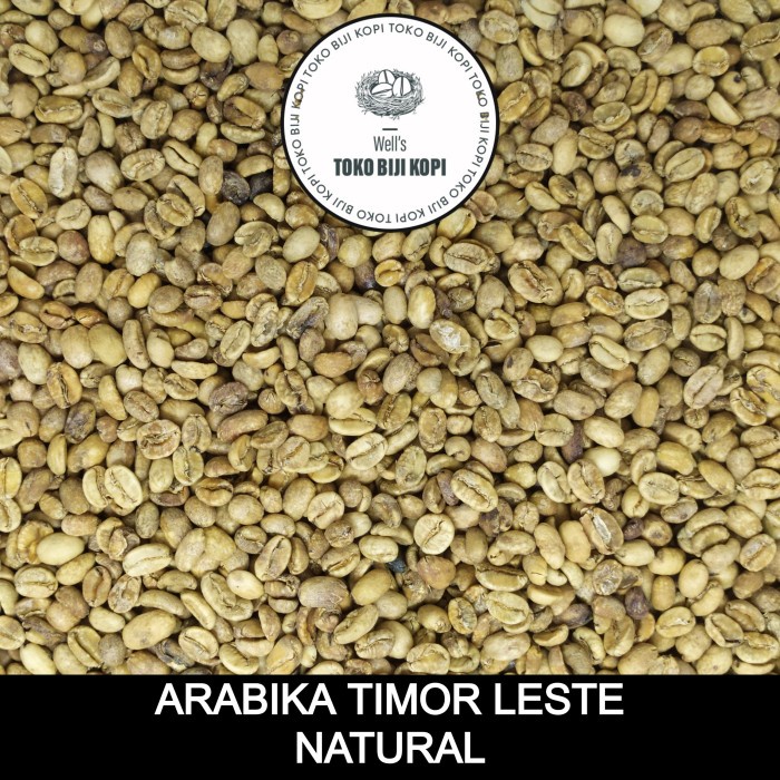 

GREEN BEAN ARABIKA TIMOR LESTE NATURAL PROCESS BIJI KOPI MENTAH - 1 KG