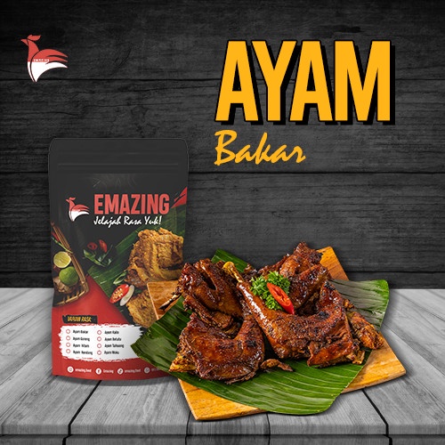 

AYAM GORENG KAMPUNG TALIWANG BETUTU WOKU SIAP SAJI FROZEN FOOD EMAZING