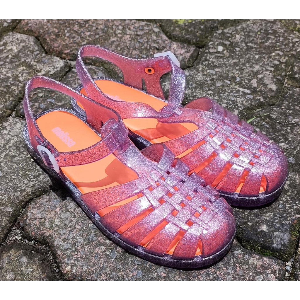 MELISSA POSSESSION SHOES SEPATU SANDAL KARET WANITA SANTAI KEKINIAN TERBARU - MELISSA POSSESSION TRANSPARANT