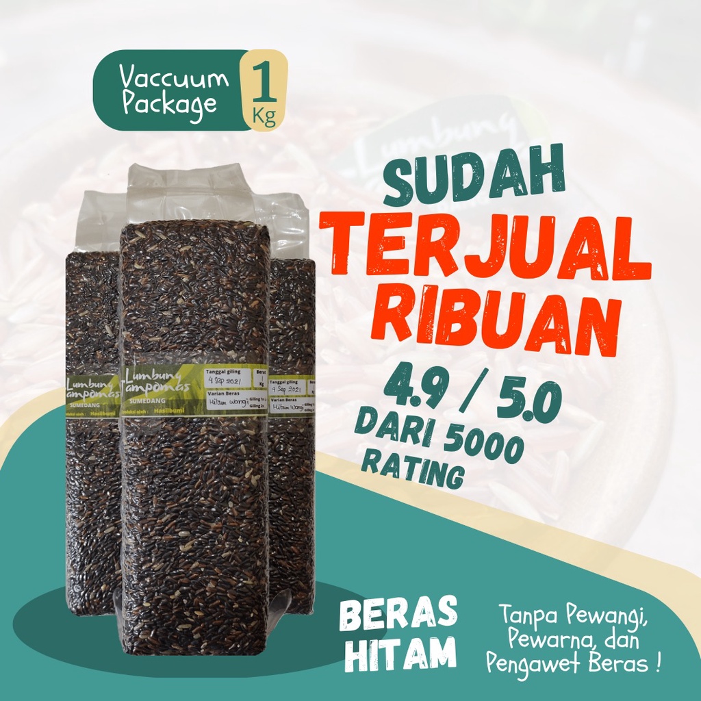 

BERAS HITAM ASLI UNTUK DIET, JANTUNG, DETOKS SEL TUBUH & MEMELIHARA KESEHATAN