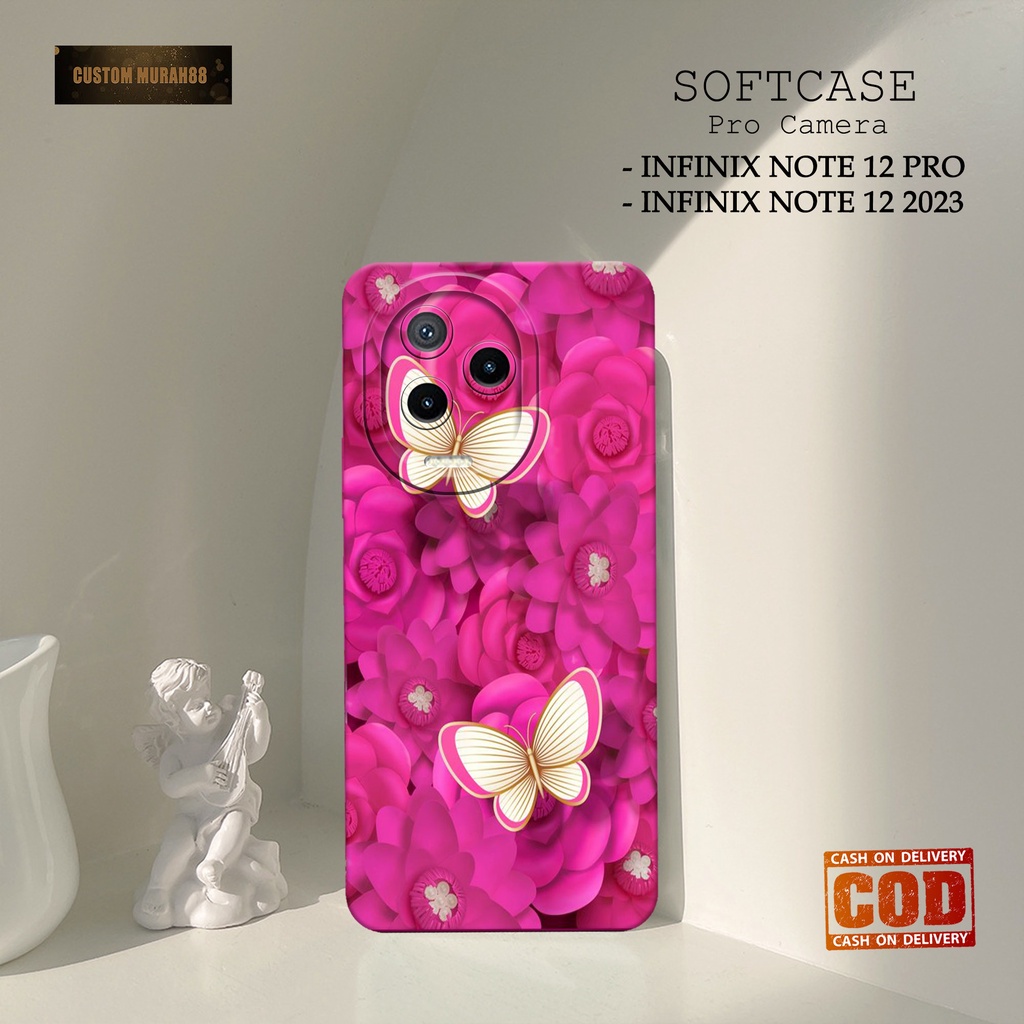 Soft case Hp Infinix Note 12 2023 / Infinix Note 12 Pro Terbaru - Fashion Case KUPU - Cassing Hp Inf